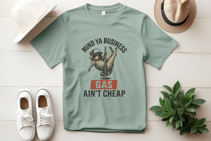 Funny Raccoon Pole Dancing Unisex Tee, Humorous Graphic Tee, - PopCultureByDesign36