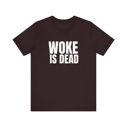 Woke is dead shirt, Funny political humor tee, Retro cartoon parody shirt - PopCultureByDesign36