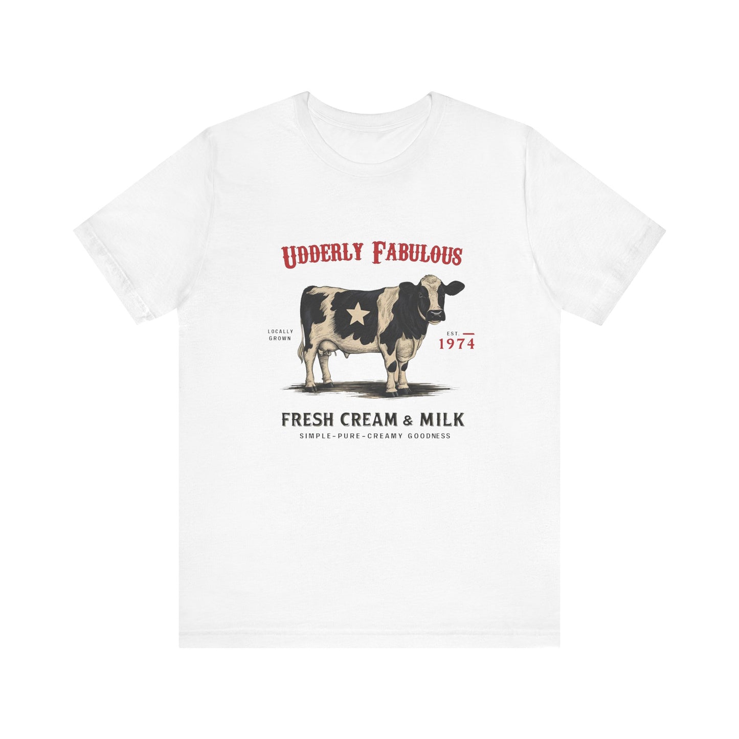 Retro Cattle Shirt, Gift for Cow Lover, Farmer Gift - PopCultureByDesign36