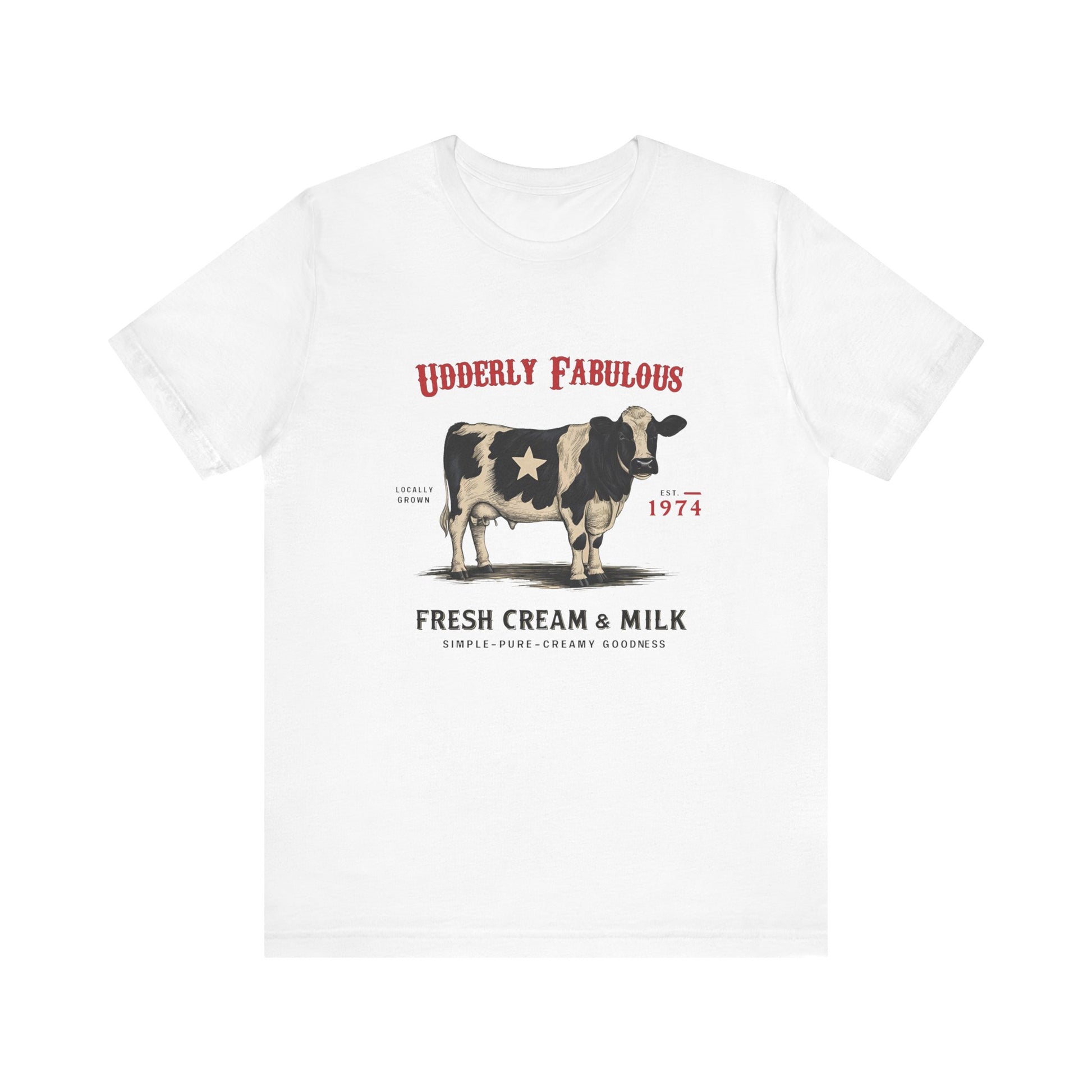 Retro Cattle Shirt, Gift for Cow Lover, Farmer Gift - PopCultureByDesign36