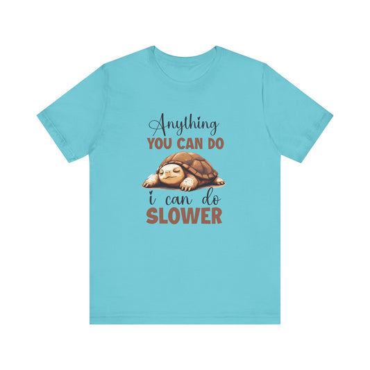 Cute Turtle Shirt, Retro Turtle Shirt, Slow and Steady Shirt, Tortoise shirt, - PopCultureByDesign36