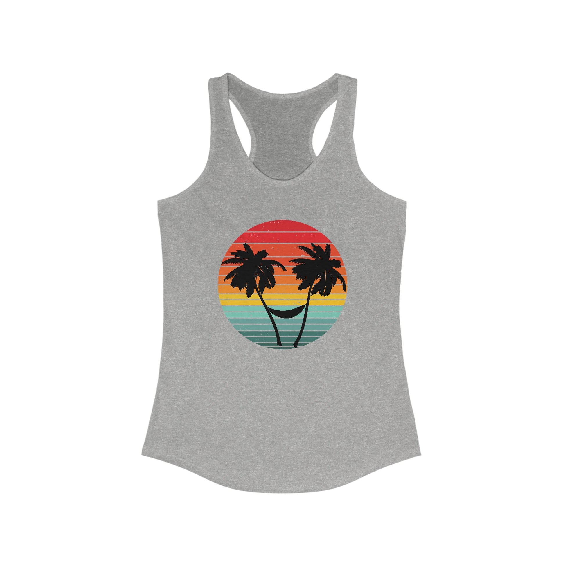 Sunset Vibes tank, Salty Beach , Retro Sunset, Beach Vibes - PopCultureByDesign36