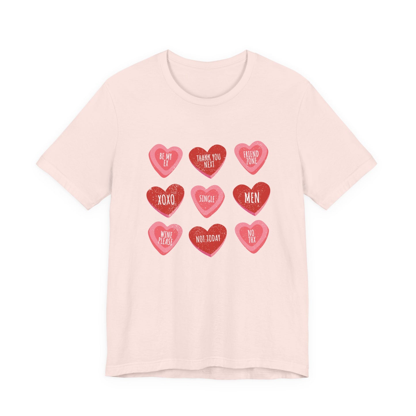 Candy Heart Shirt, Valentine's Day Gift, Conversation Hearts Shirt - PopCultureByDesign36