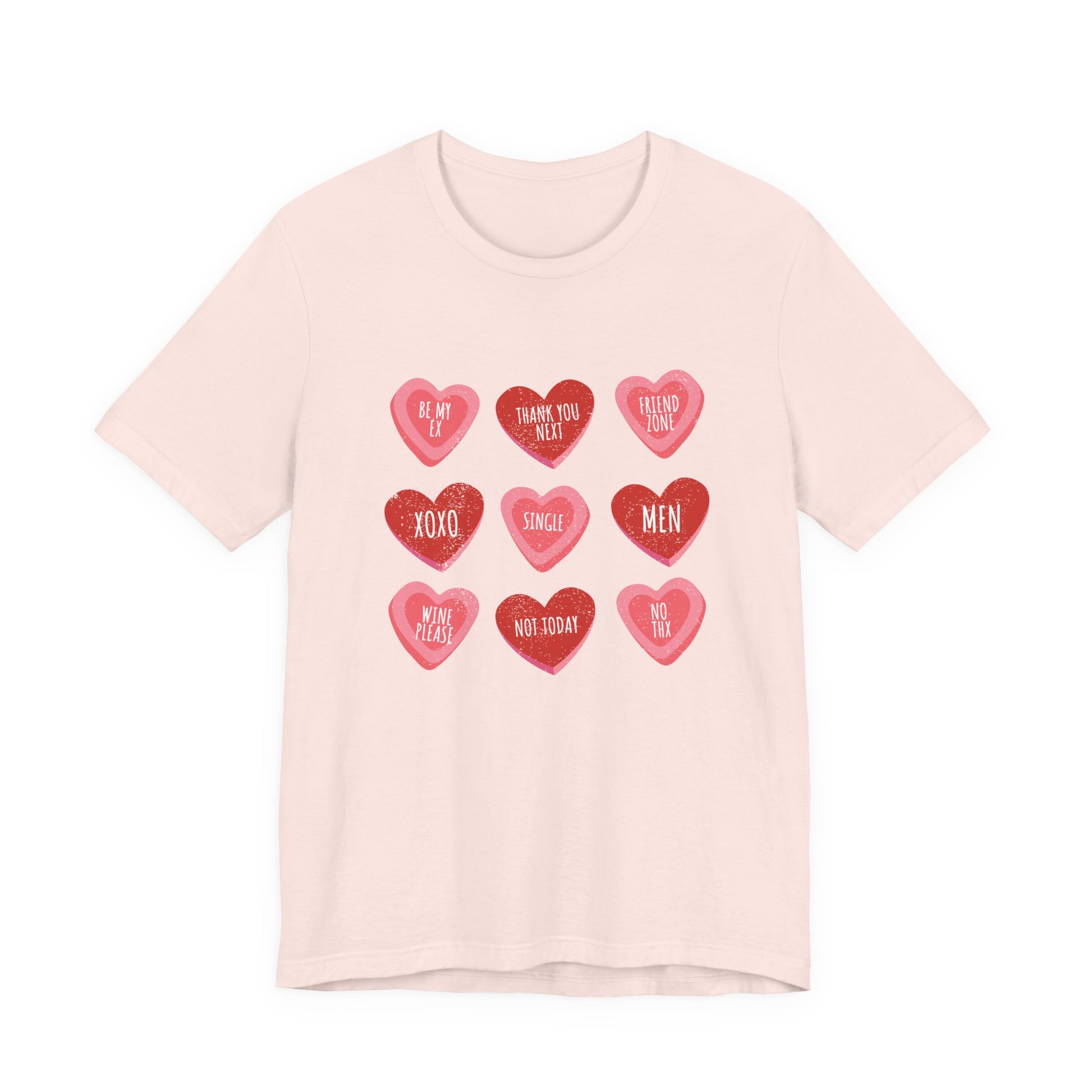 Candy Heart Shirt, Valentine's Day Gift, Conversation Hearts Shirt - PopCultureByDesign36