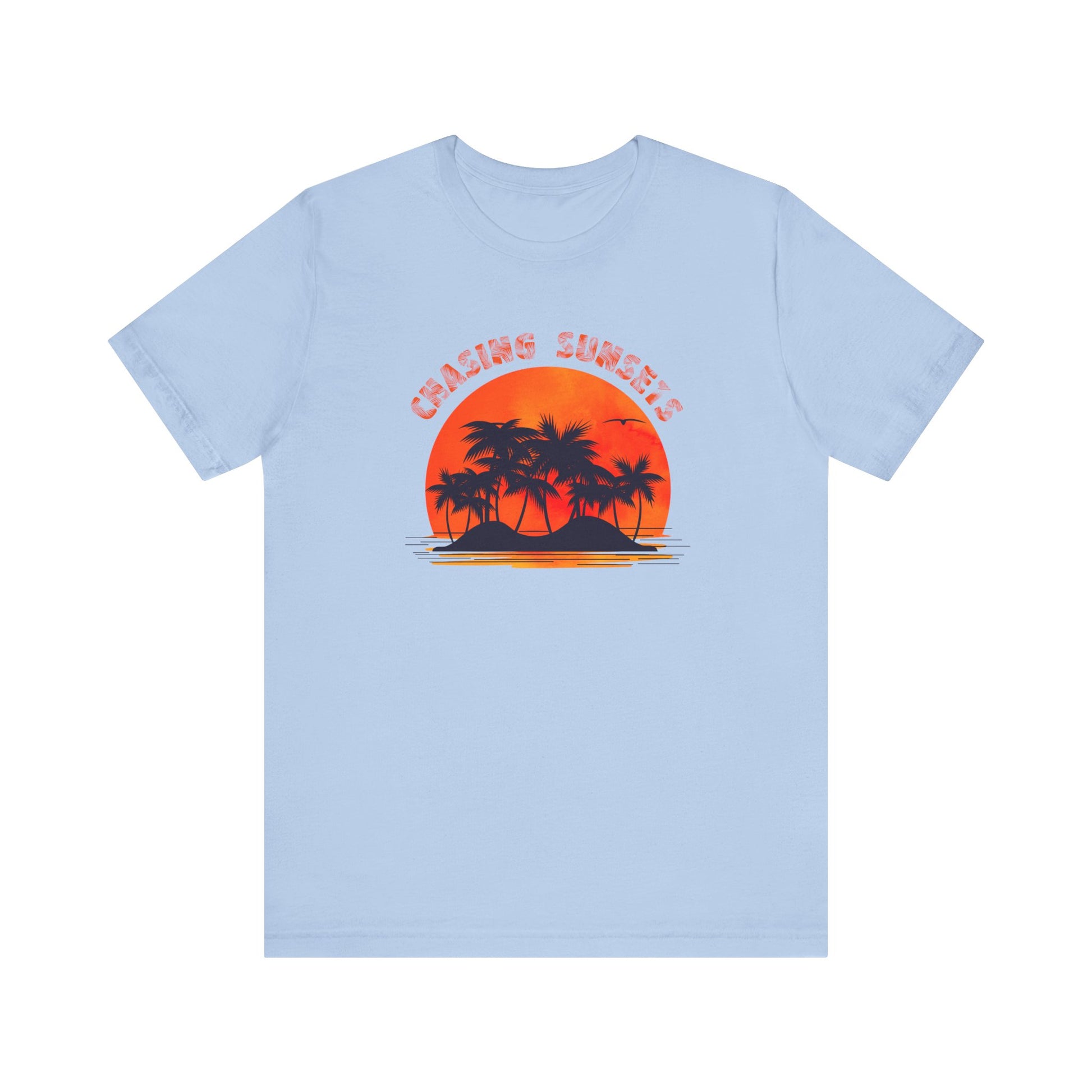 Vintage Palm Tree Shirt, Chasing Sunsets T-Shirt, Nature Shirt, Palm Beach Shirt - PopCultureByDesign36