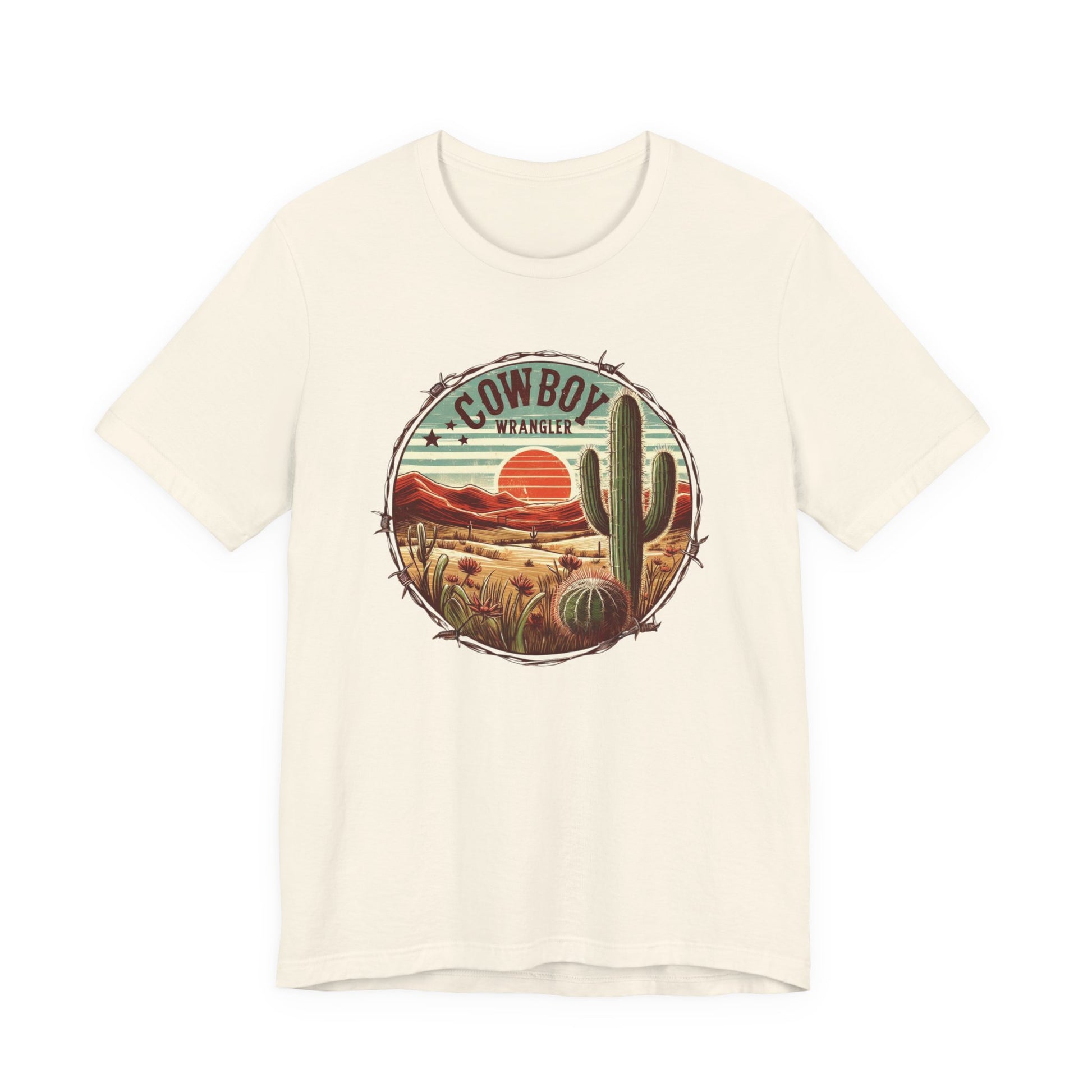 Cowboy Wrangler Shirt, Texas Shirt, Country Music Shirt, Western Shirt - PopCultureByDesign36