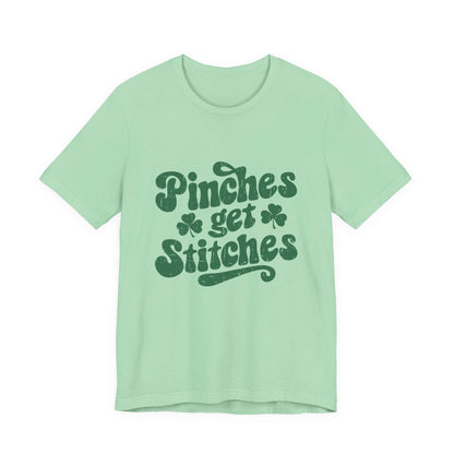 Pinches Get Stitches Shirt, Shamrock Shirt, St Patrick's Day Shirt - PopCultureByDesign36