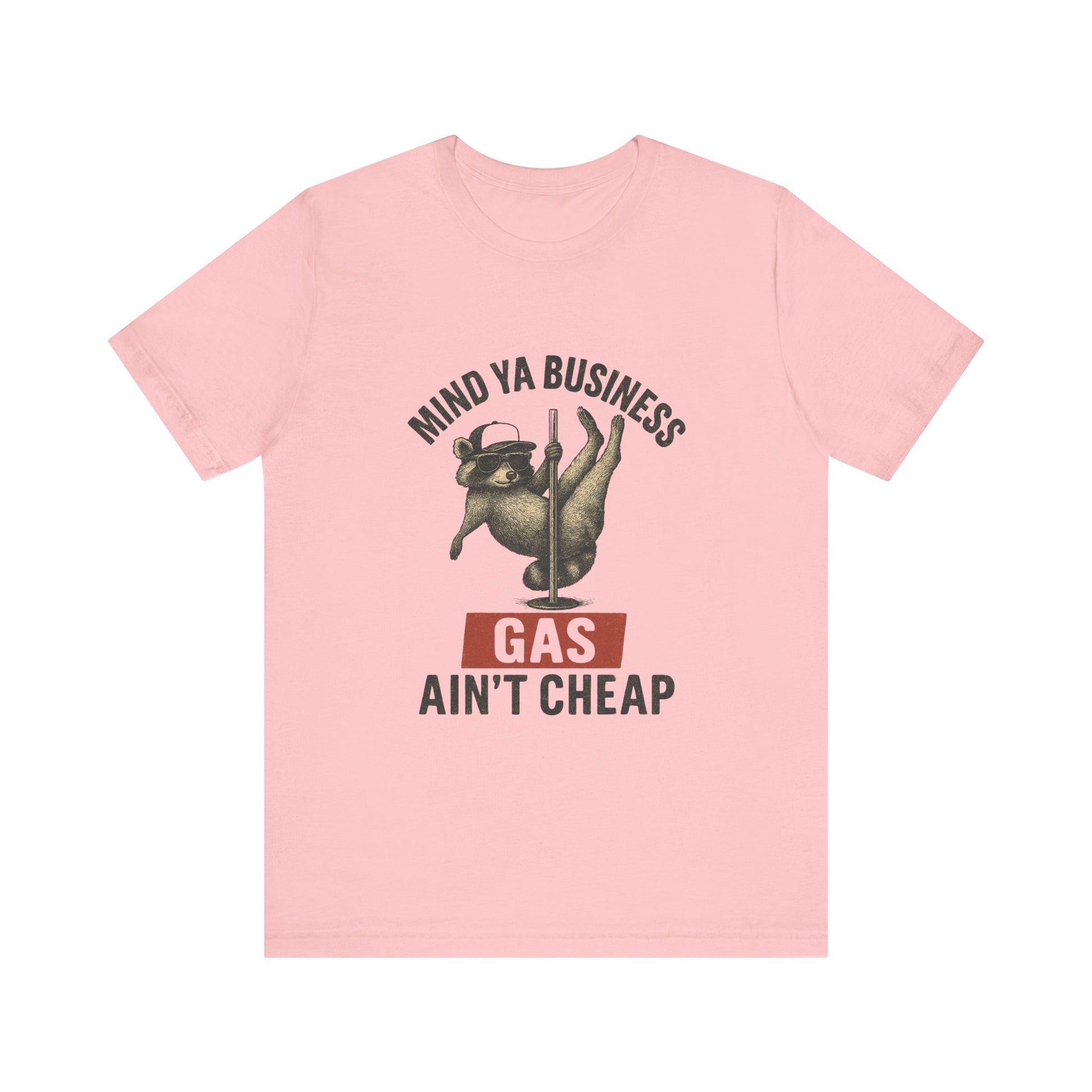 Funny Raccoon Pole Dancing Unisex Tee, Humorous Graphic Tee, - PopCultureByDesign36