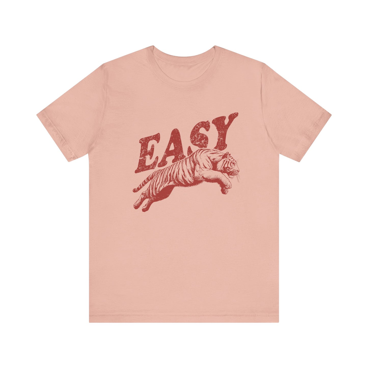 Easy Tiger Shirt, Retro Boho Tee, Hippie Clothes, Indie Shirt - PopCultureByDesign36