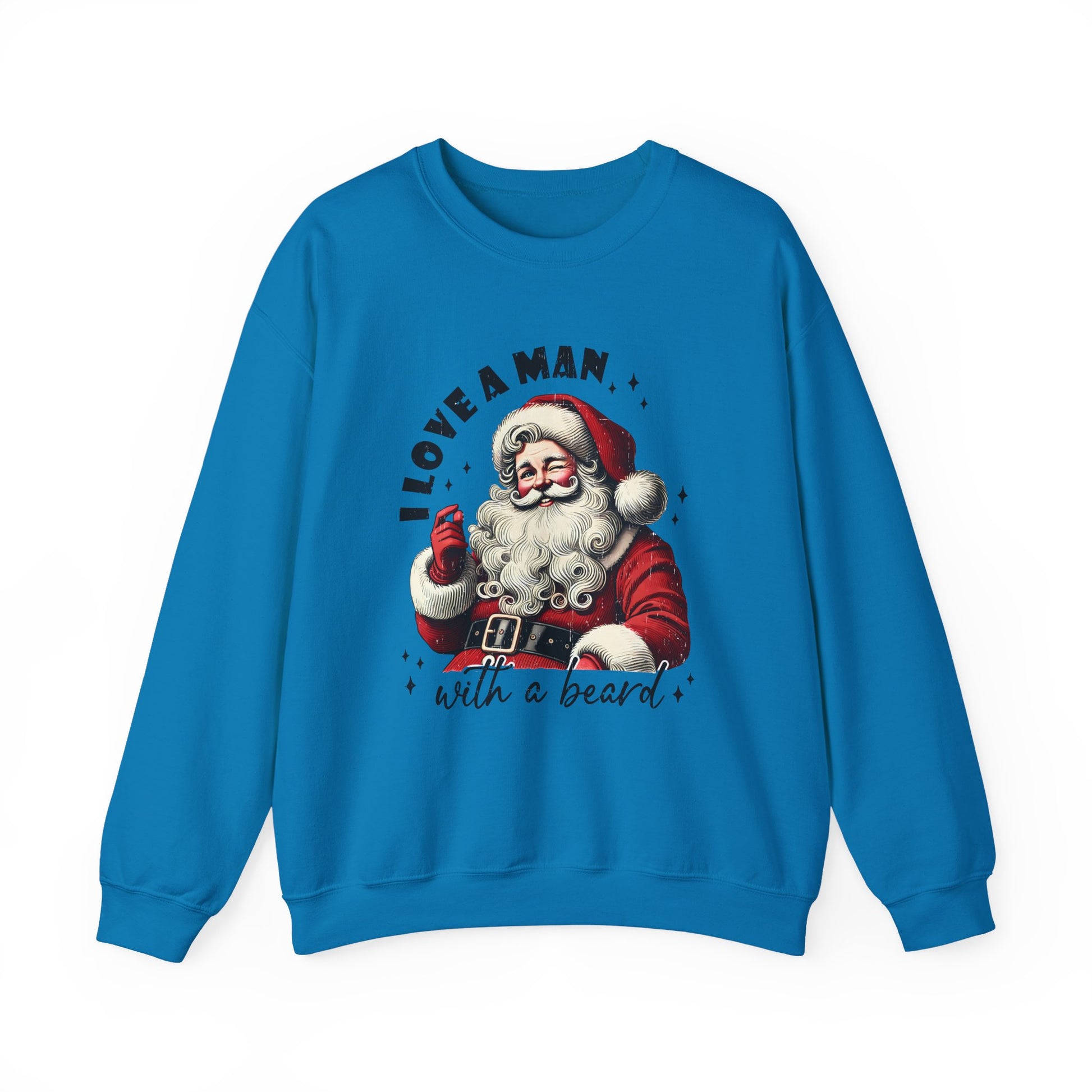Retro Santa sweatshirt, Old school Santa, Sarcastic Santa, Funny Santa - PopCultureByDesign36