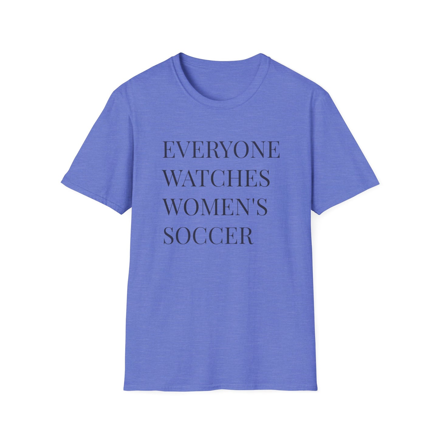 Womens Soccer T-Shirt, Female Athlete Sports Women's Sports - PopCultureByDesign36