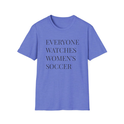 Womens Soccer T-Shirt, Female Athlete Sports Women's Sports - PopCultureByDesign36
