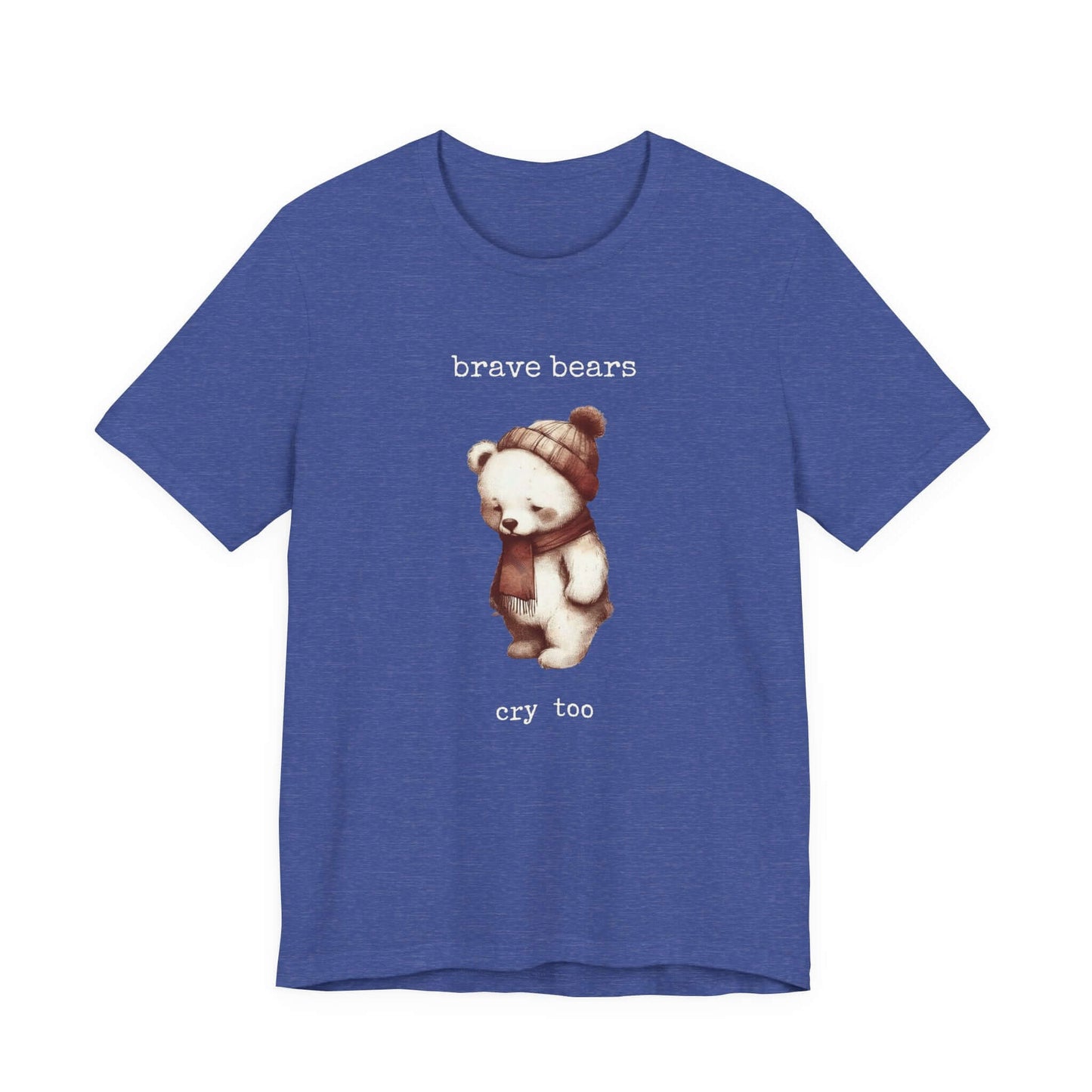 Brave Bears Cry Too Shirt, Vintage Bear Shirt, My tummy Hurts Shirt - PopCultureByDesign36