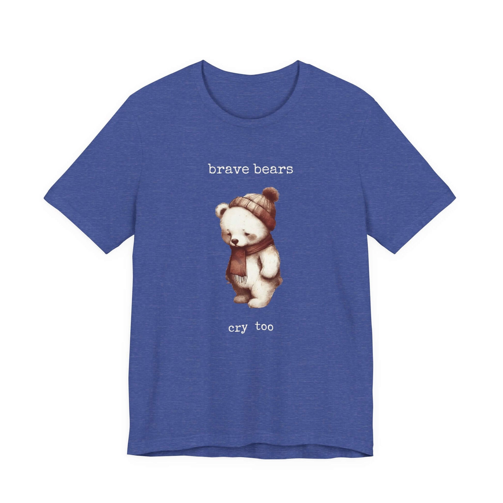 Brave Bears Cry Too Shirt, Vintage Bear Shirt, My tummy Hurts Shirt - PopCultureByDesign36