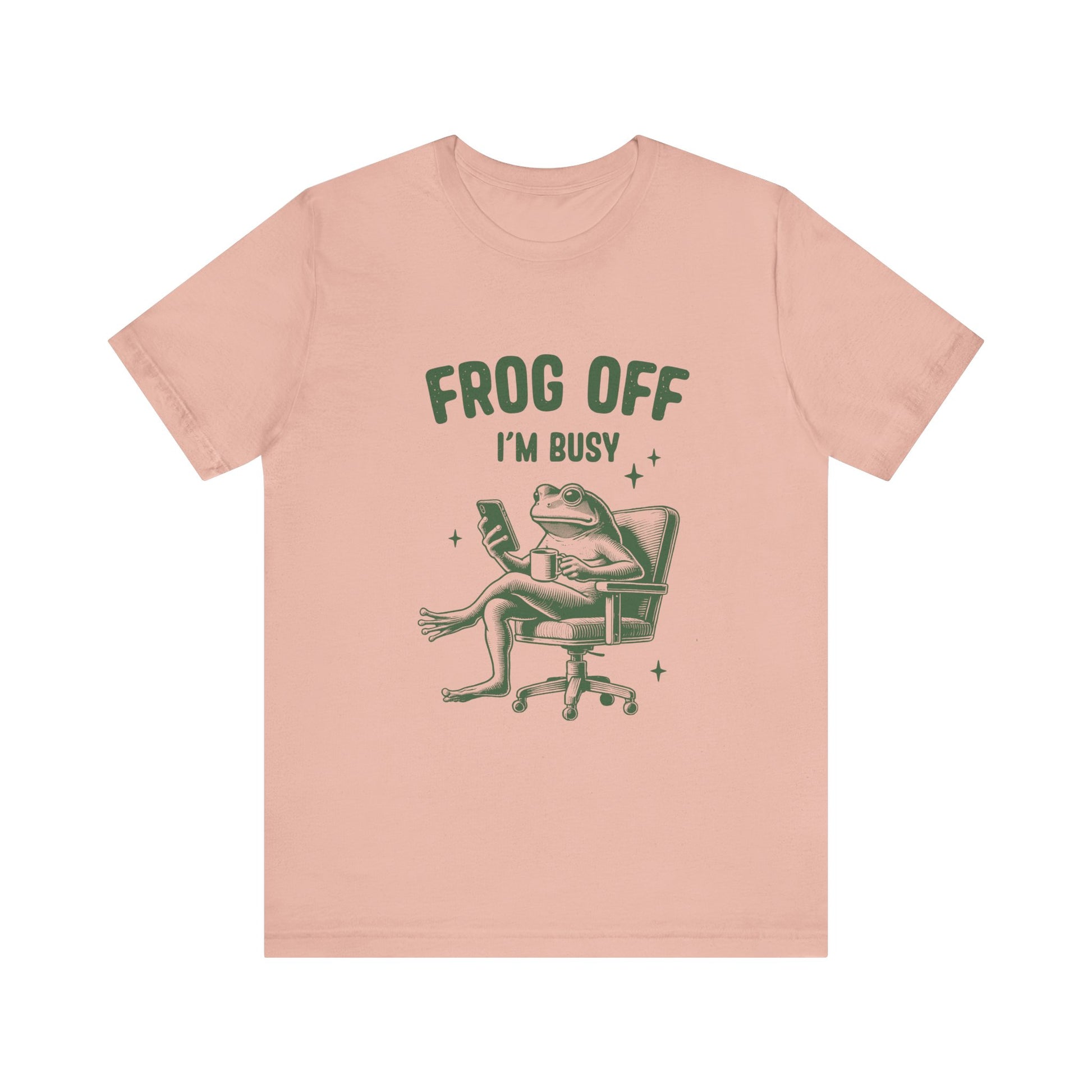 Frog Off Im Busy Shirt, Frog Pond TShirt, Meme Frog Shirt - PopCultureByDesign36