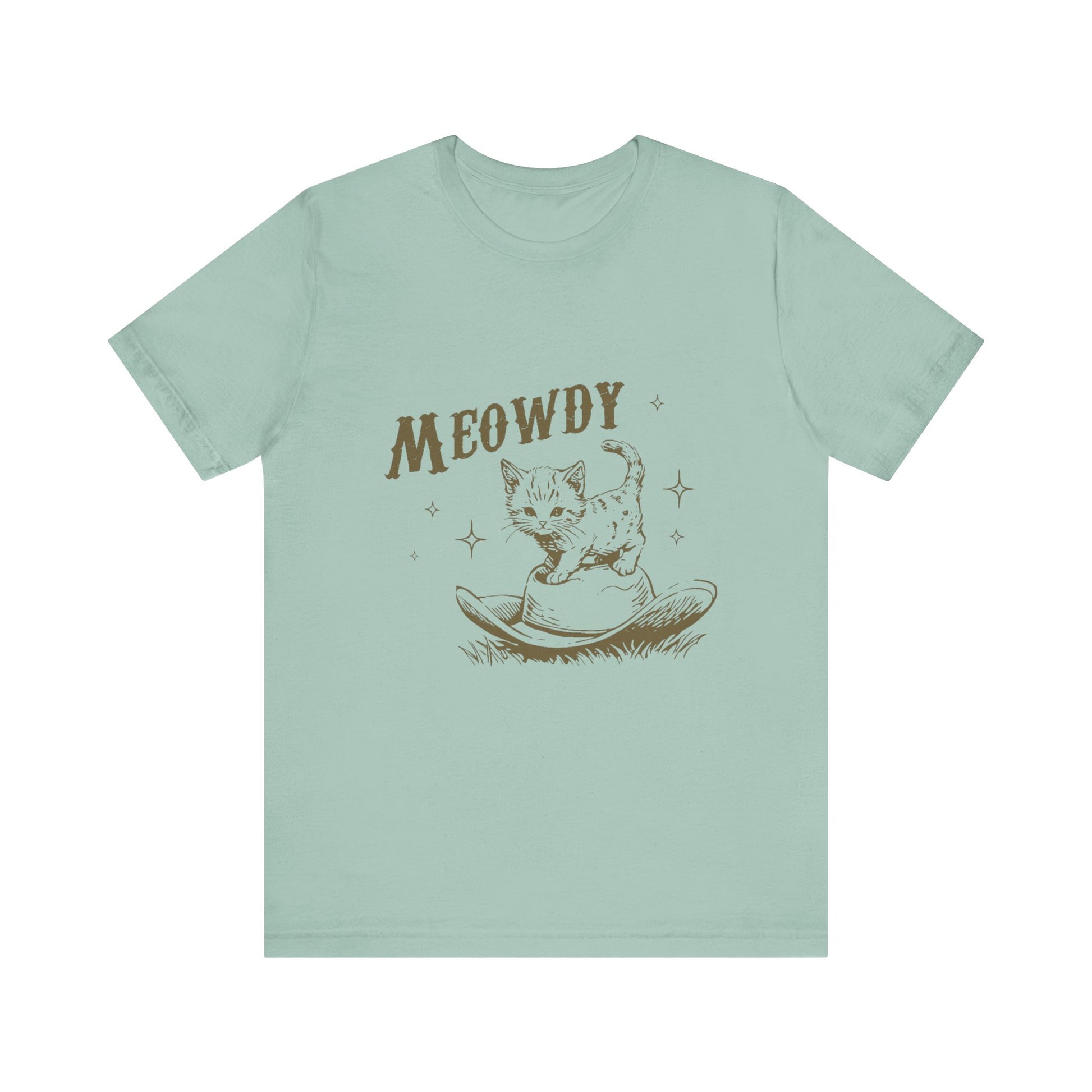 Western Cute Kitten, Cat Mom Vintage, Funny Cat Shirt - PopCultureByDesign36