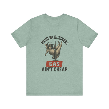 Funny Raccoon Pole Dancing Unisex Tee, Humorous Graphic Tee, - PopCultureByDesign36