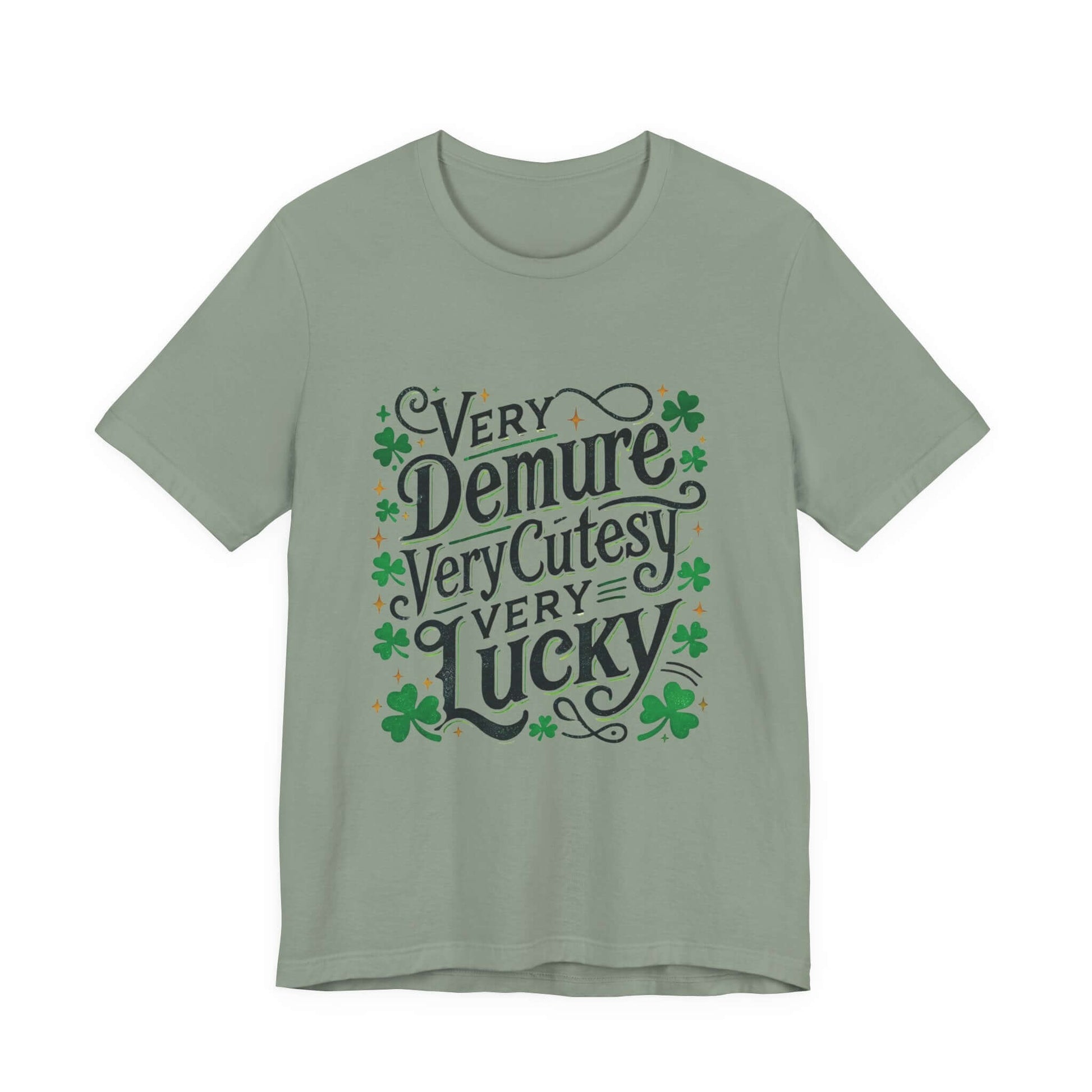 St Patrick's Day Tee, Irish Shamrock Tee, Feeling Lucky St Paddy's Shirt - PopCultureByDesign36