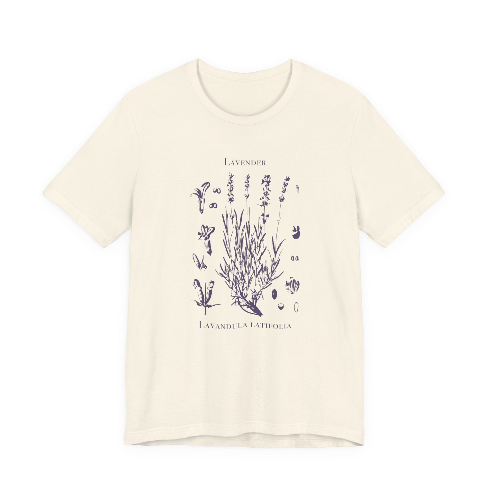 Retro Lavender Adult Shirt, Wildflowers Nature Shirt, Botanical Shirt - PopCultureByDesign36
