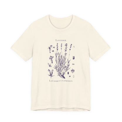 Retro Lavender Adult Shirt, Wildflowers Nature Shirt, Botanical Shirt - PopCultureByDesign36