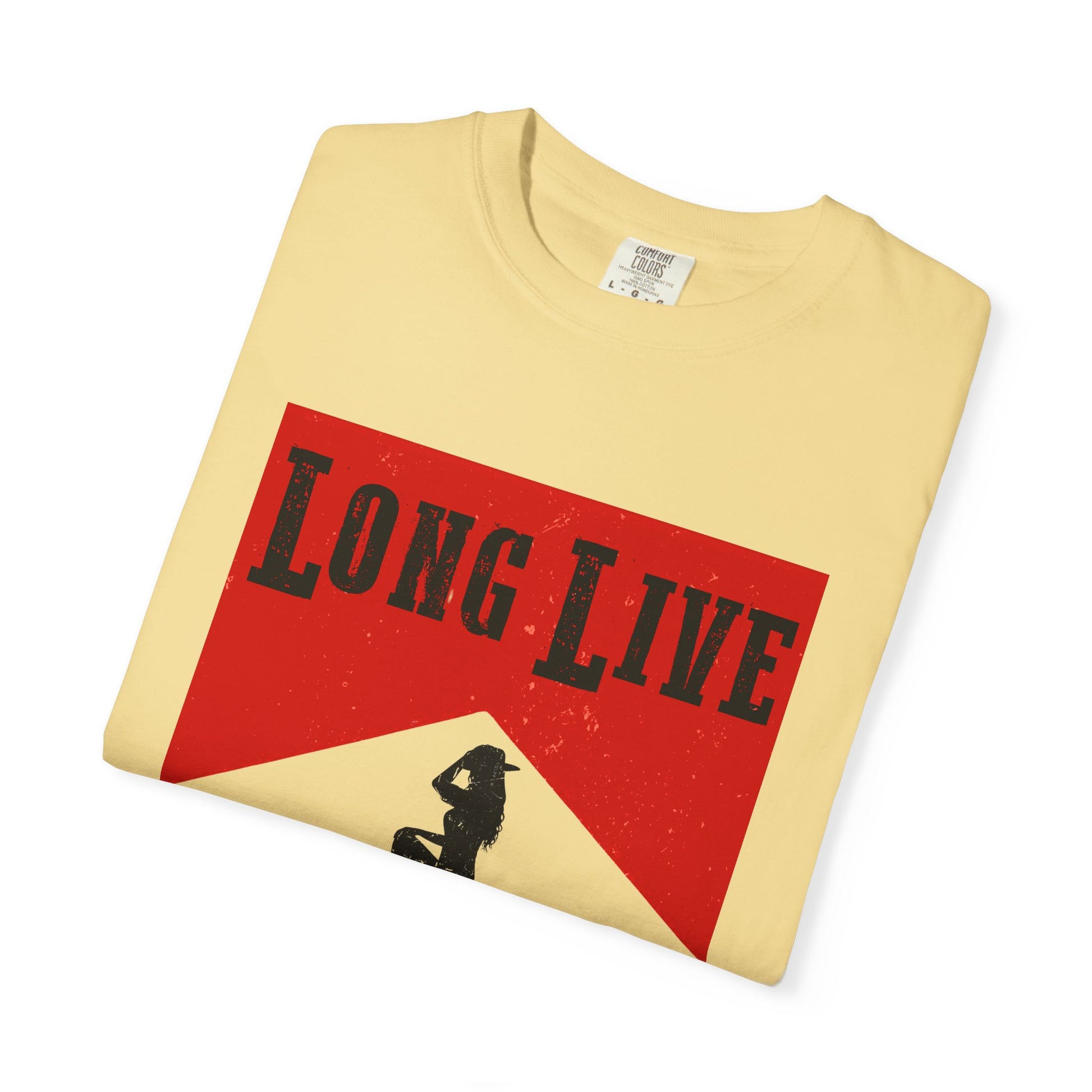 Comfort Colors Long Live Cowgirls western graphic shirt, Rodeo shirt - PopCultureByDesign36