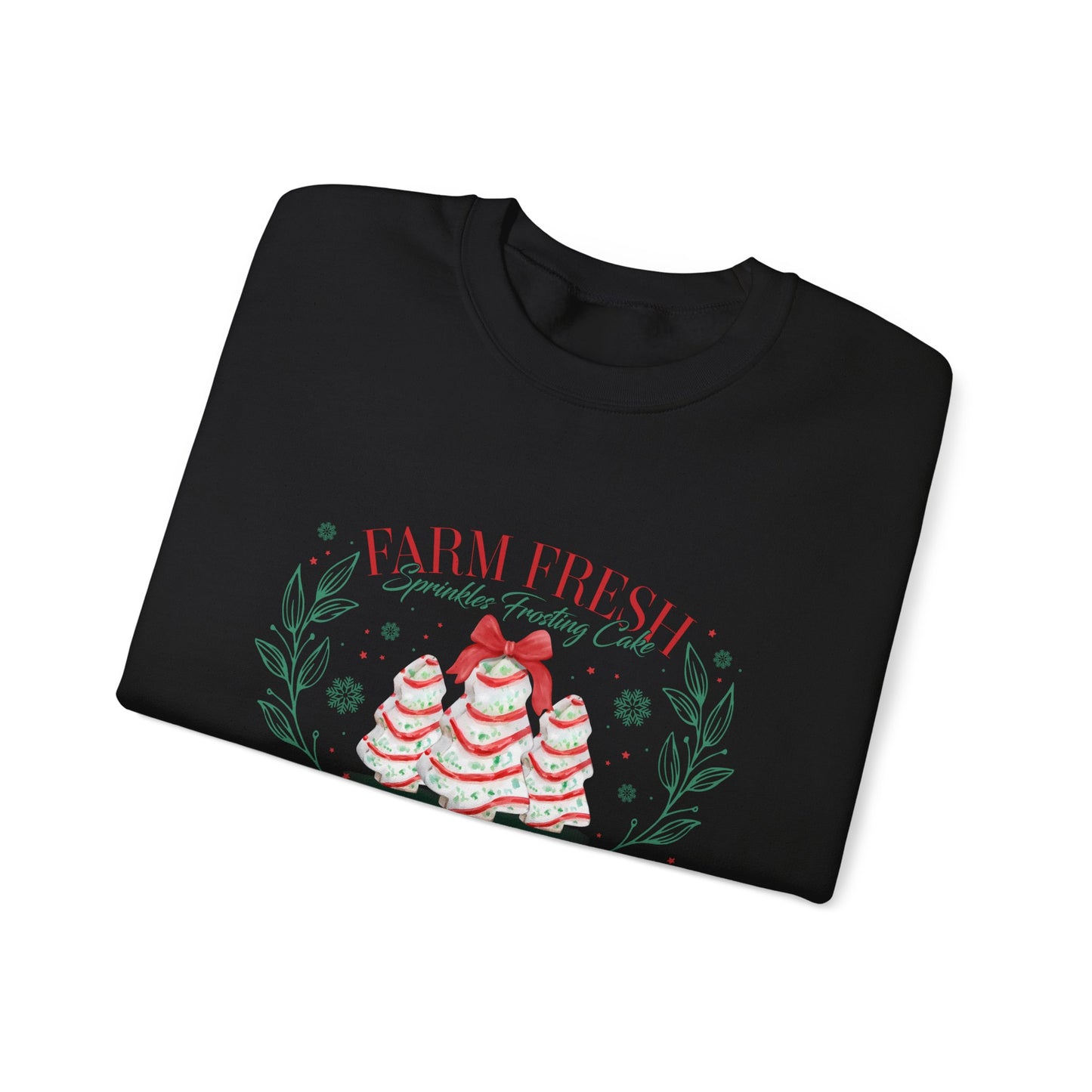 Farm Fresh Christmas Tree Cakes Shirt, Christmas Cake Sweatshirt - PopCultureByDesign36
