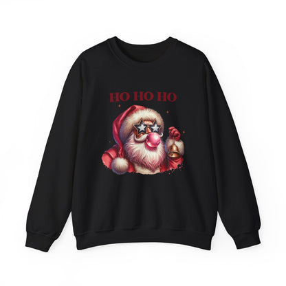 Ho Ho Ho Christmas Vintage Shirt, Santa Inspired, Funny santa sweatshirt - PopCultureByDesign36