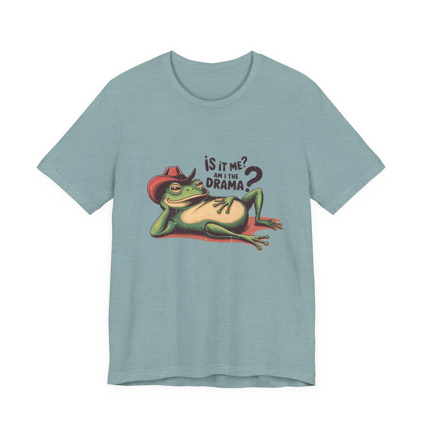 Am I The Drama Shirt, Funny Frog Joke T-Shirt, Meme Frog Shirt - PopCultureByDesign36