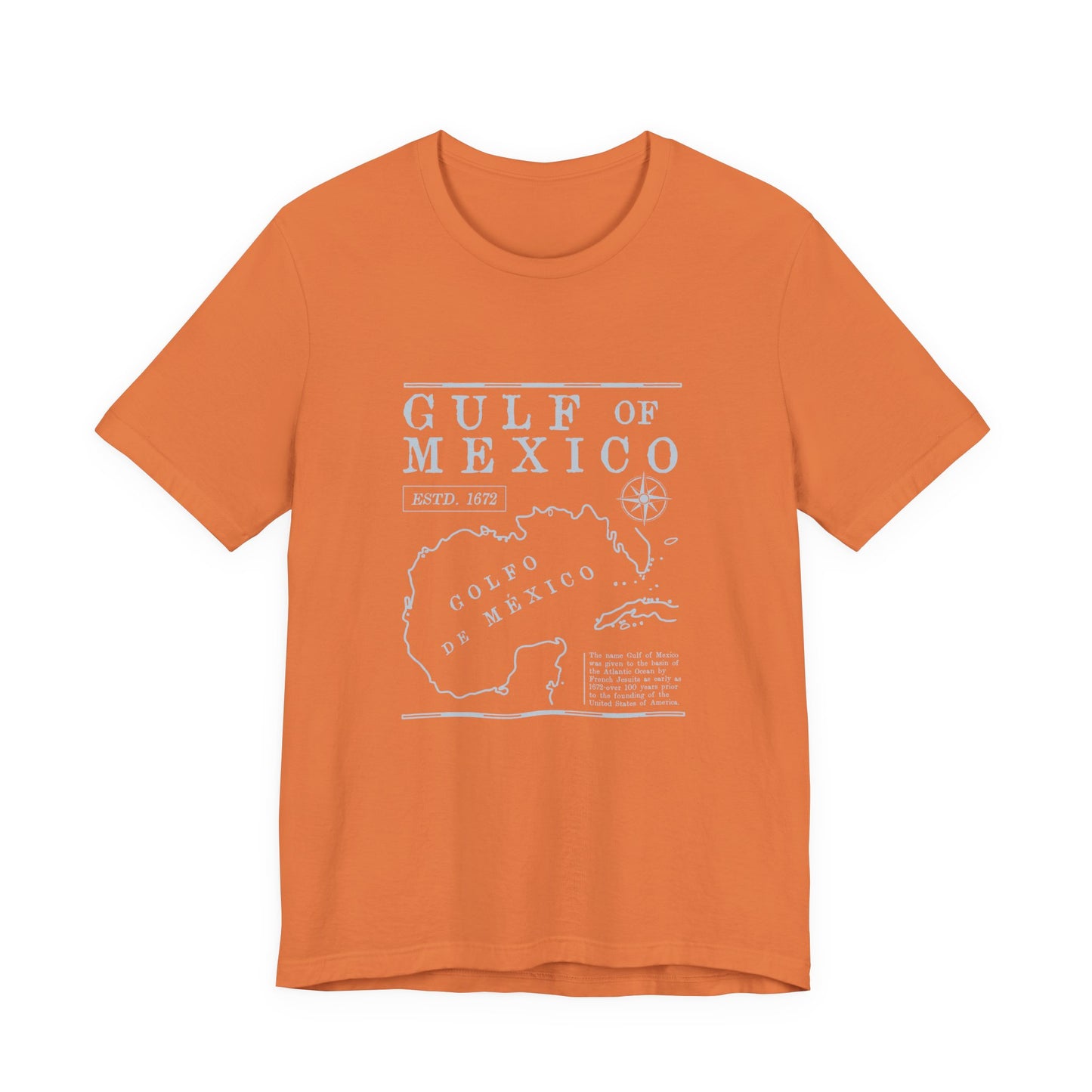 Gulf of Mexico Shirt, Gulf Coast Shirt, Historical Gulf of Mexico - PopCultureByDesign36