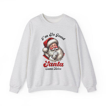 Funny Santa Sweatshirt, Women Ugly Christmas Sweatshirt, Holiday Sweatshirt - PopCultureByDesign36