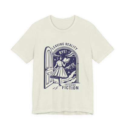 Leaving Reality, A Well Read Woman Shirt, Reading Shirt, Librarian Shirt - PopCultureByDesign36