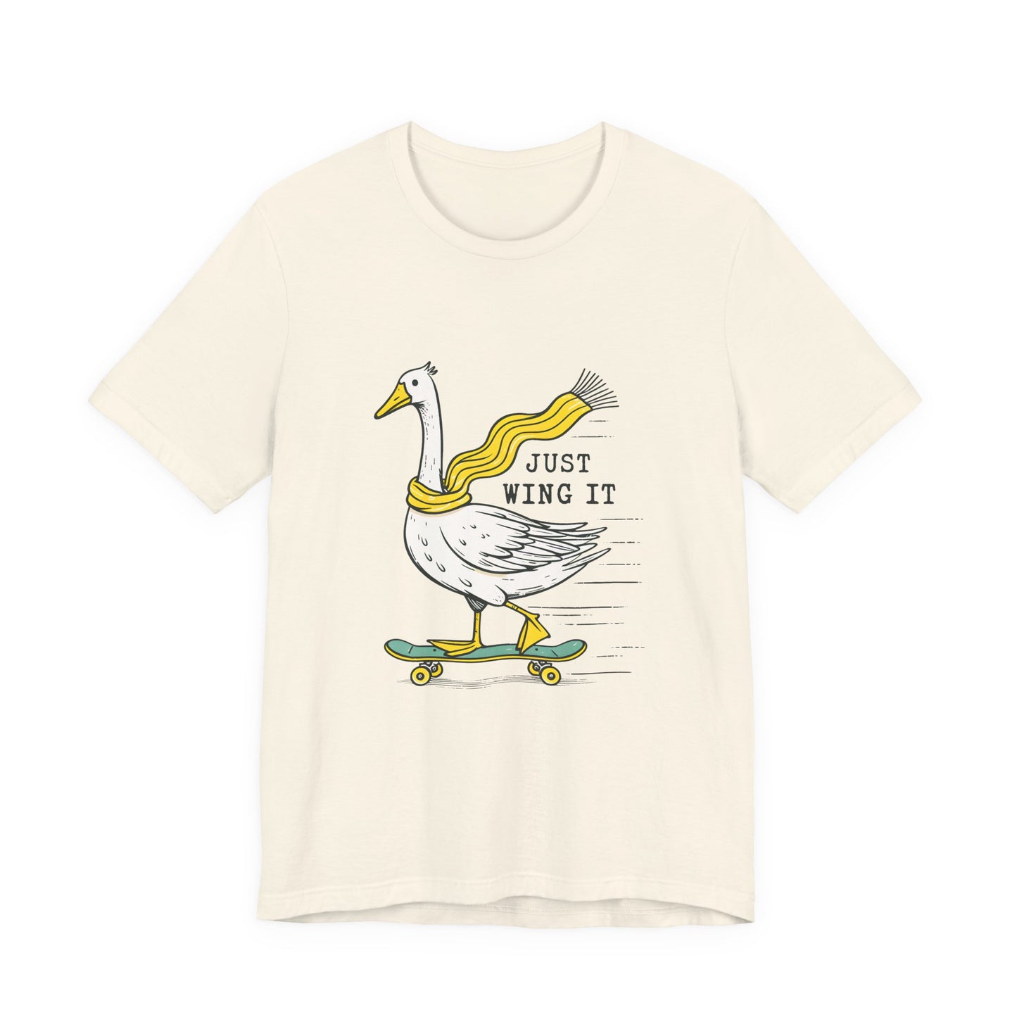 Pun Humor Bird Tee, Bird Lover Gift, Funny Bird Shirt, Skateboard Goose - PopCultureByDesign36