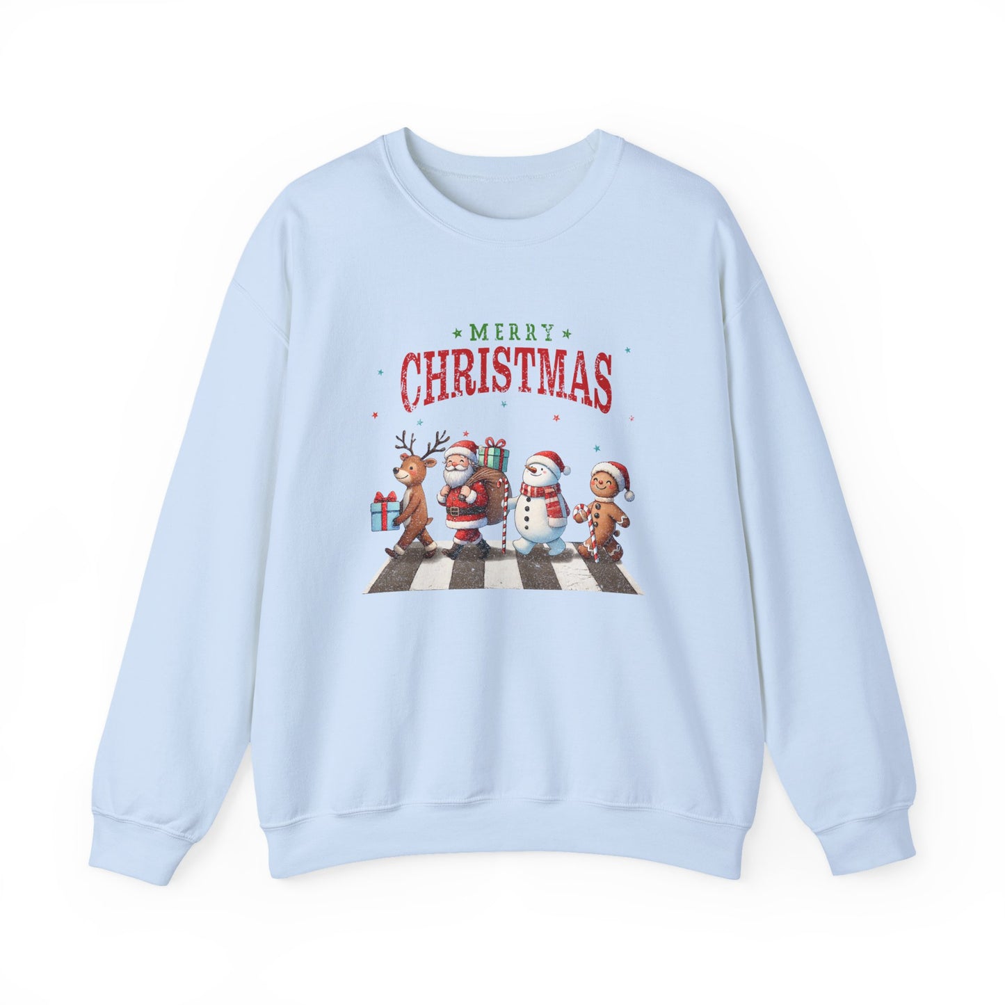 Christmas Sweatshirt, Cute Gingerbread Sweater, Gift For Christmas - PopCultureByDesign36
