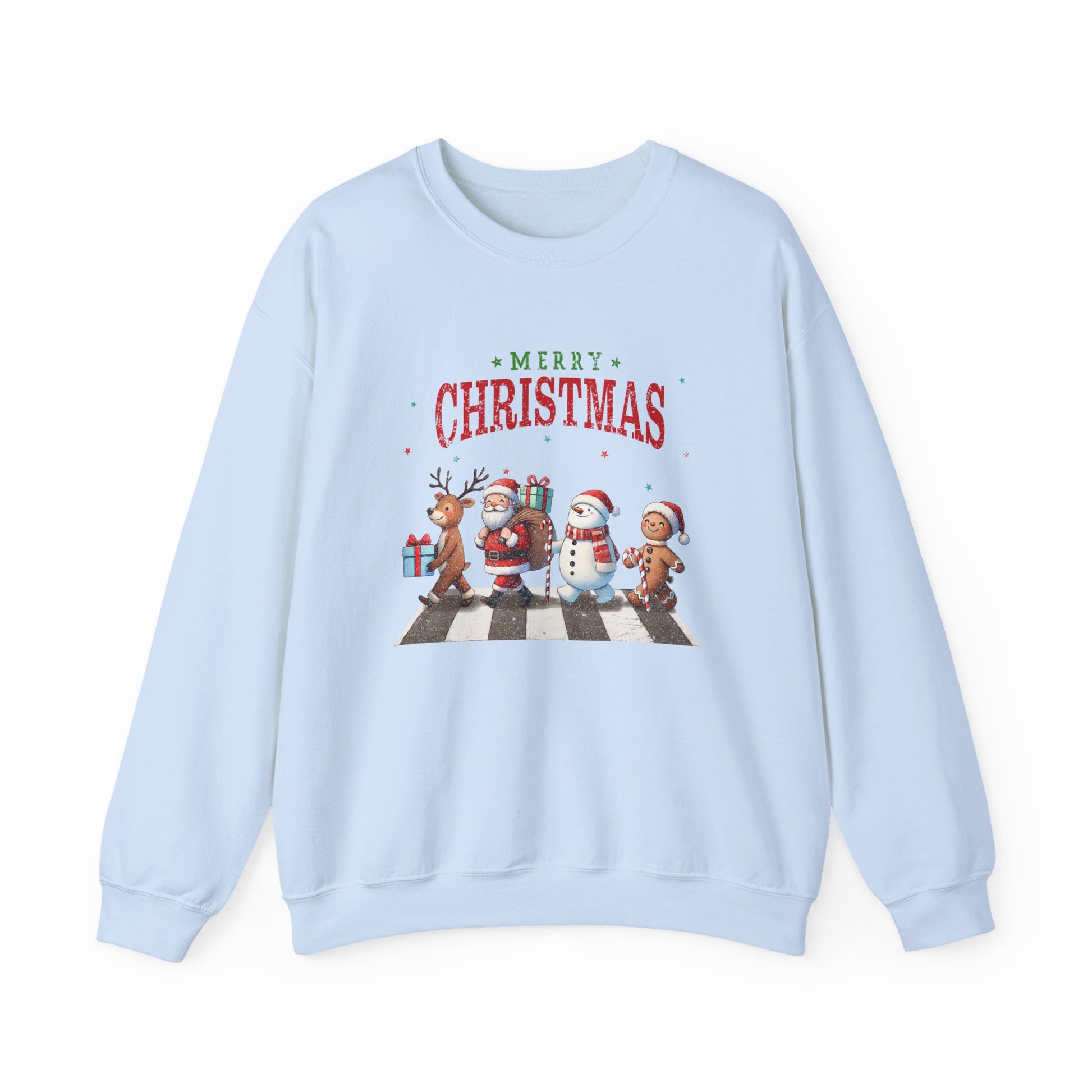 Christmas Sweatshirt, Cute Gingerbread Sweater, Gift For Christmas - PopCultureByDesign36
