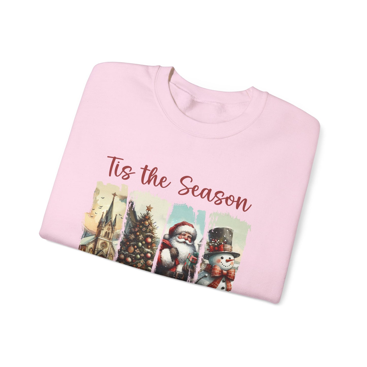 Tis The Season Sweatshirt, Merry Christmas Shirt, Christmas Sweatshirt - PopCultureByDesign36
