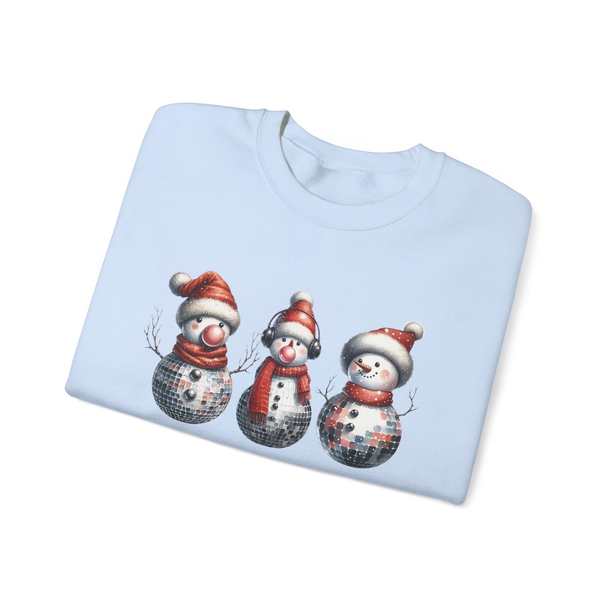 Christmas Snowman Sweatshirt, Christmas Sweatshirt,Family Christmas Sweatshirt - PopCultureByDesign36