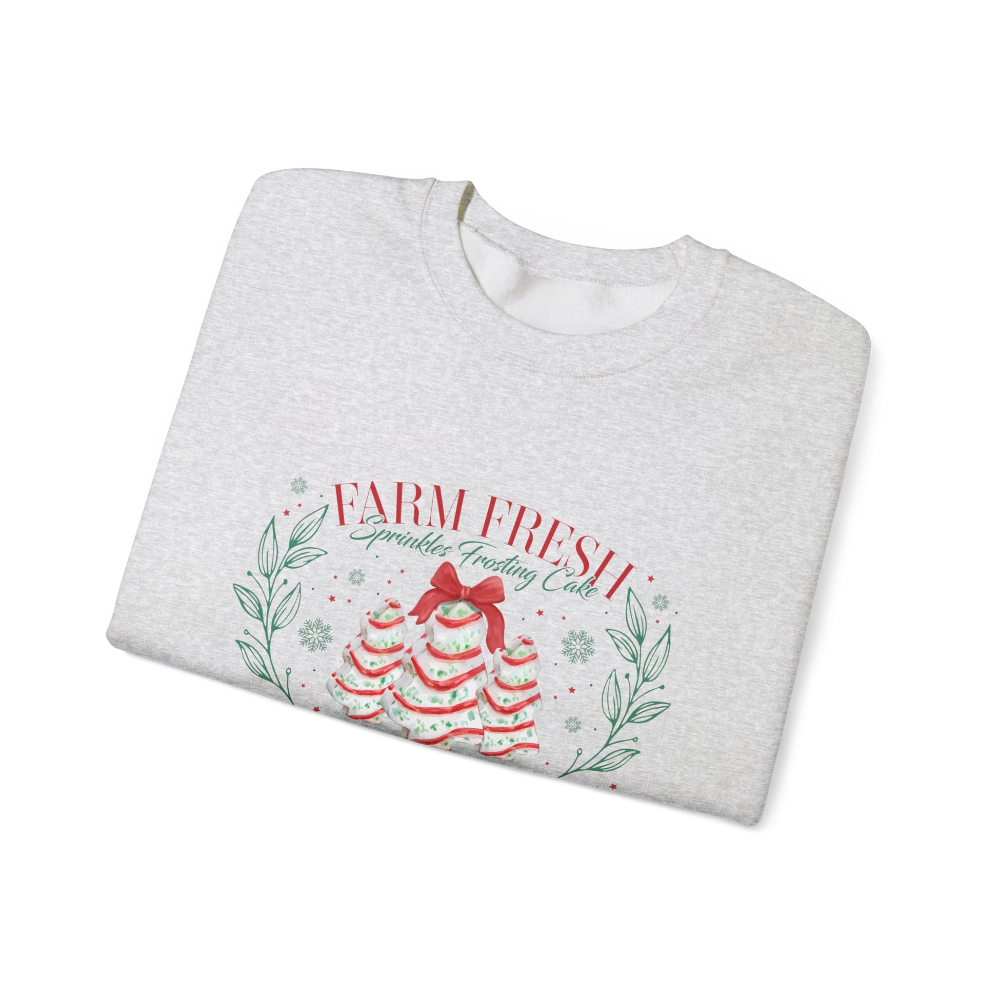 Farm Fresh Christmas Tree Cakes Shirt, Christmas Cake Sweatshirt - PopCultureByDesign36