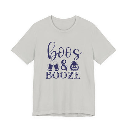 Booze And Boos shirt, Retro Halloween Shirt, Halloween Gift - PopCultureByDesign36