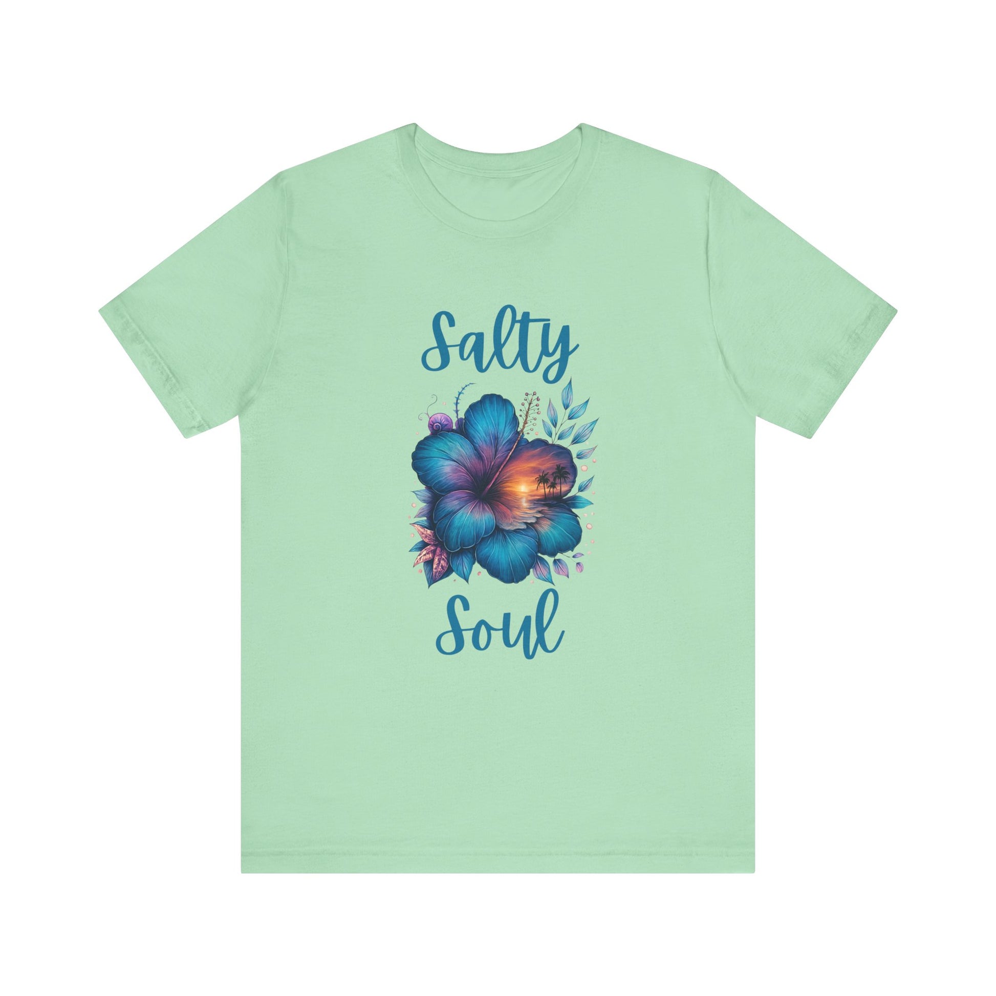 Summer Salty Soul T-shirt, Trendy Summer Shirt, Retro Summer T-shirt - PopCultureByDesign36