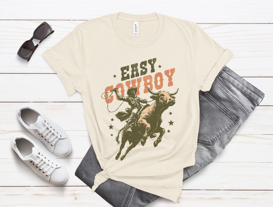 Vintage Looking Horse Tee, Cowboy Western Shirt, Rodeo T-Shirt - PopCultureByDesign36