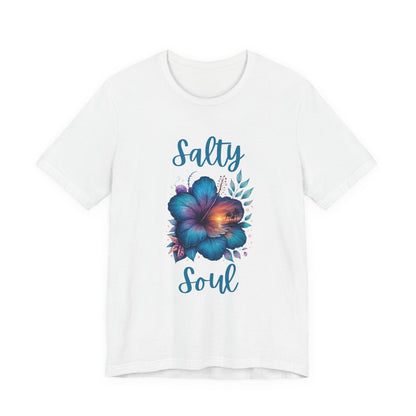 Summer Salty Soul T-shirt, Trendy Summer Shirt, Retro Summer T-shirt - PopCultureByDesign36
