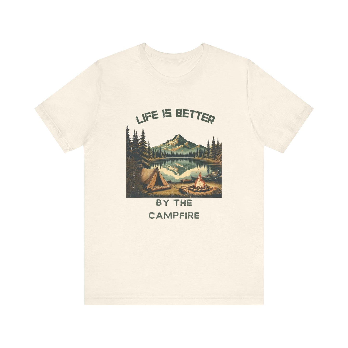 Camping by the lake, Camping shirt, Adventure shirt, Outdoor shirt - PopCultureByDesign36