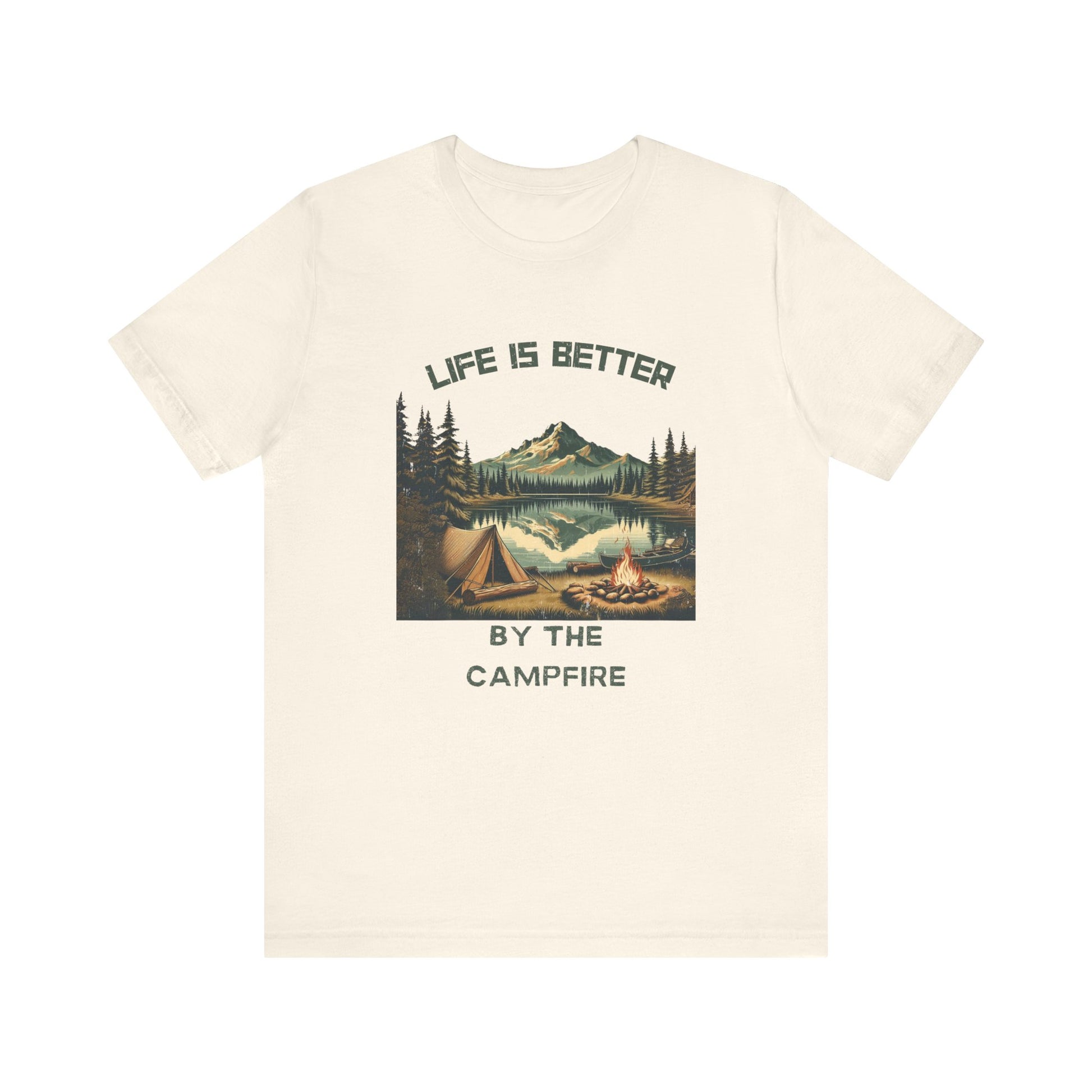 Camping by the lake, Camping shirt, Adventure shirt, Outdoor shirt - PopCultureByDesign36