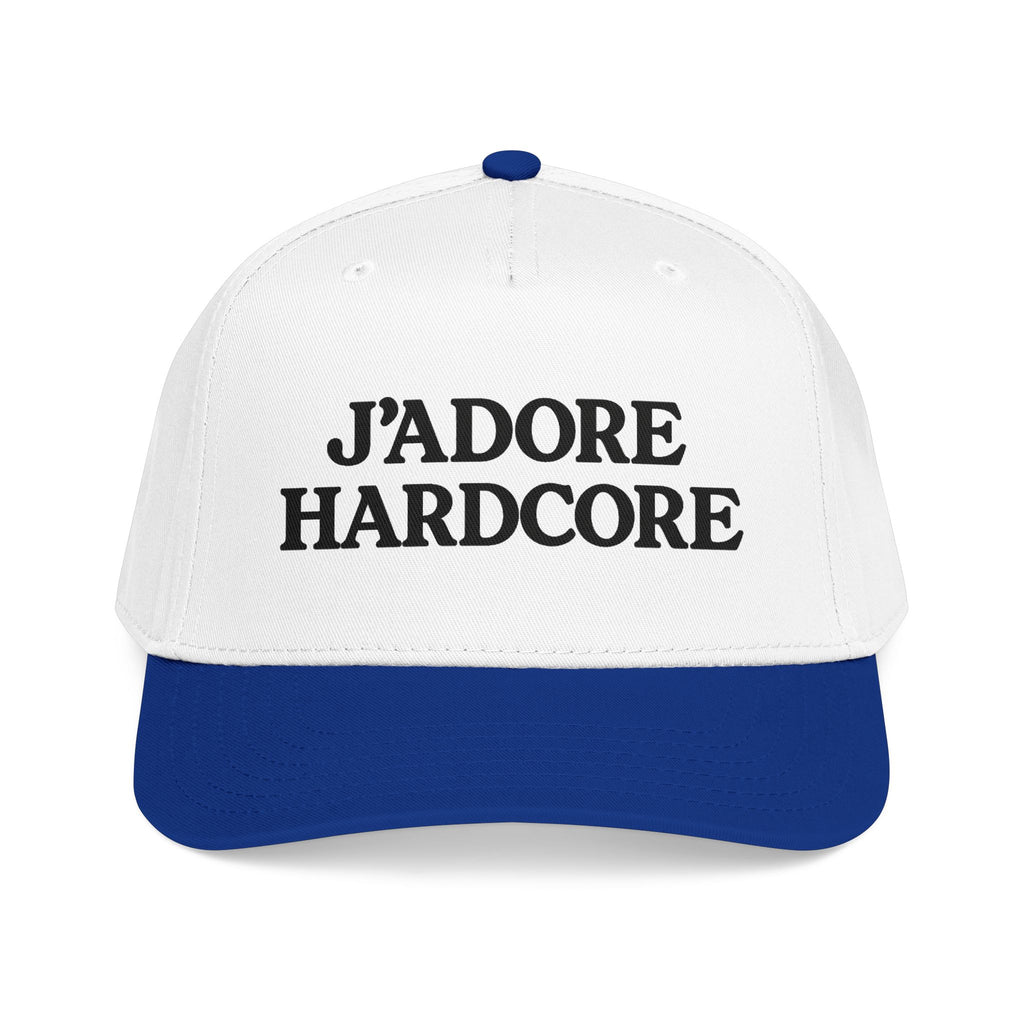 Jadore Hardcore Baseball Cap — Mid Profile by PopCultureByDesign36