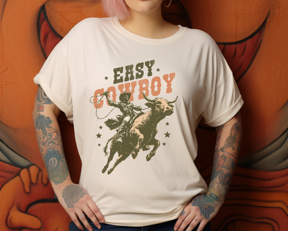 Vintage Looking Horse Tee, Cowboy Western Shirt, Rodeo T-Shirt - PopCultureByDesign36