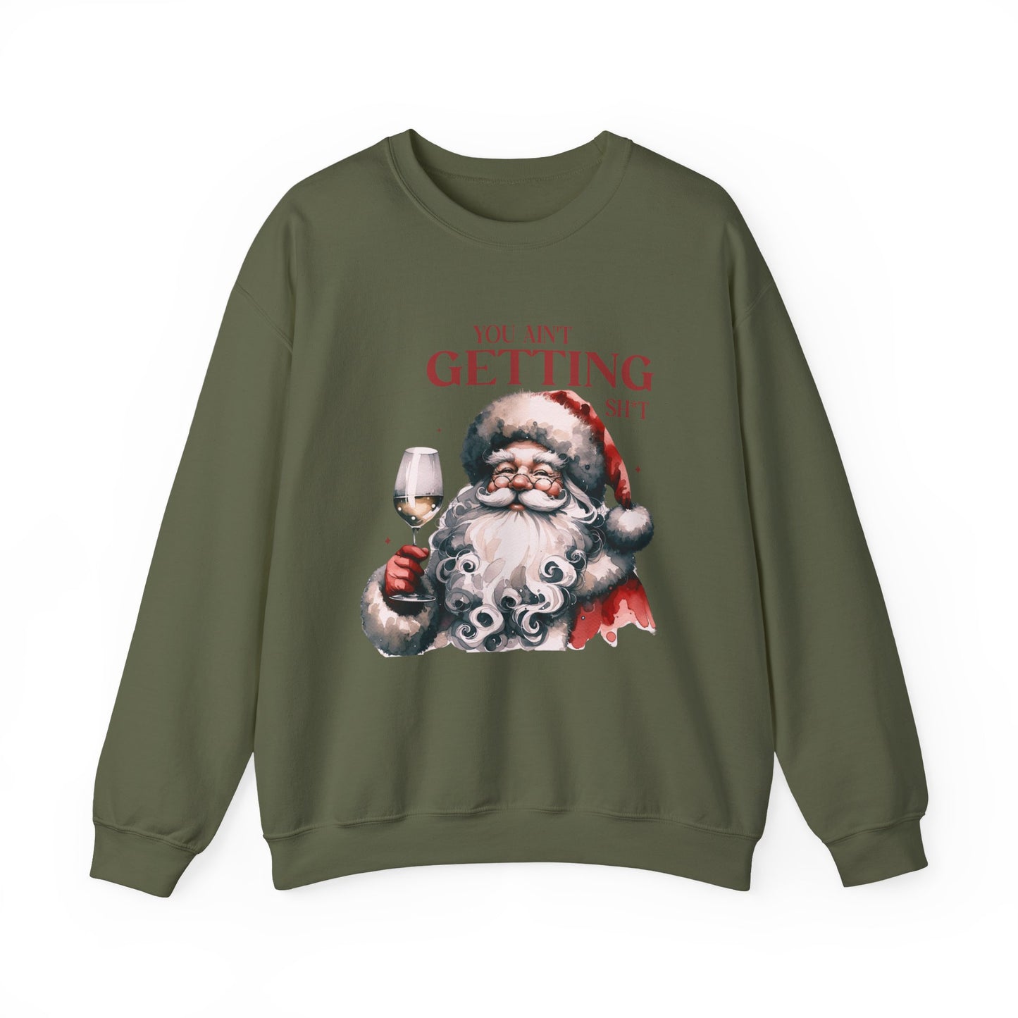 Santa Inspired, Funny Santa sweatshirt, Retro Santa sweatshirt - PopCultureByDesign36