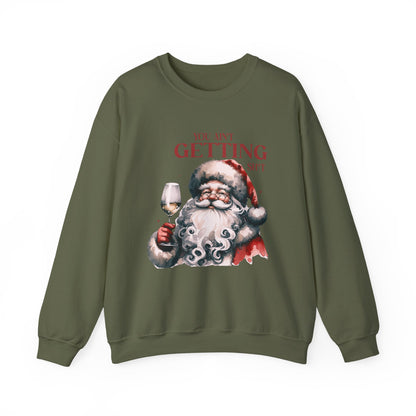 Santa Inspired, Funny Santa sweatshirt, Retro Santa sweatshirt - PopCultureByDesign36
