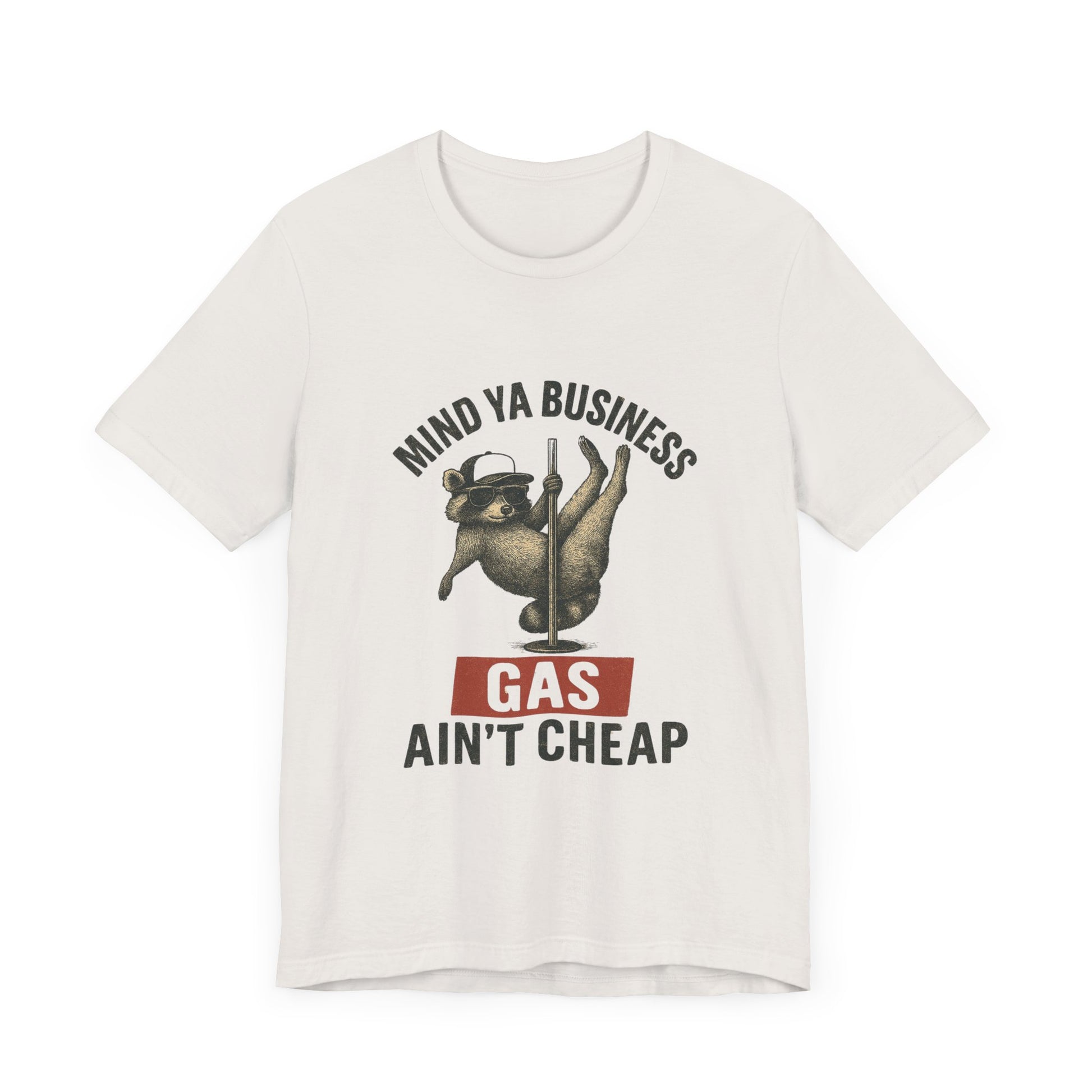 Funny Raccoon Pole Dancing Unisex Tee, Humorous Graphic Tee, - PopCultureByDesign36