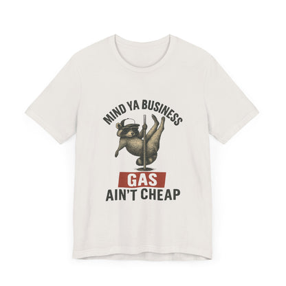 Funny Raccoon Pole Dancing Unisex Tee, Humorous Graphic Tee, - PopCultureByDesign36