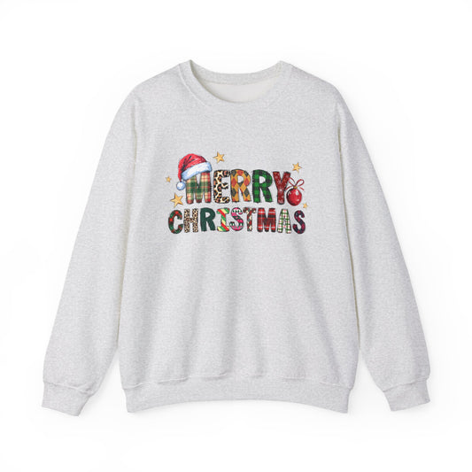 Merry Christmas Sweatshirt, Christmas Tis The Season Sweatshirt, Merry Christmas Shirt - PopCultureByDesign36